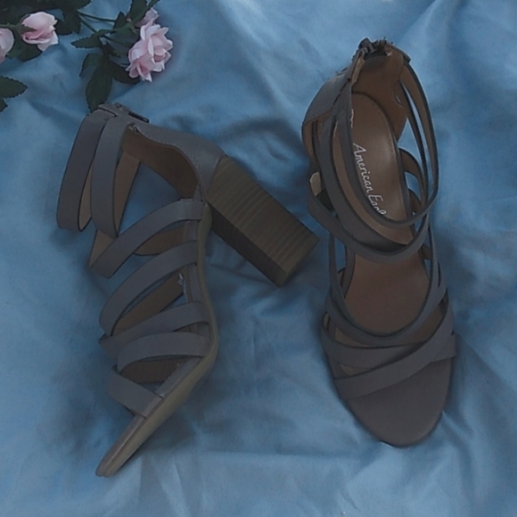 American Eagle Strap Heels - Picture 2 of 8